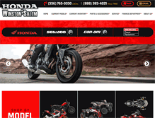 Tablet Screenshot of hondaws.com